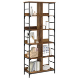 Bookshelf Old wood 78.5 x 33 x 188.5 cm metal PB 8010895
