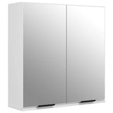 Bathroom Mirror Cabinet White 64x20x67 cm 811313