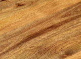 Table Top 140x60x2.5 cm Oval Solid Wood Mango 370151