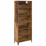 Highboard Old Wood 69.5 x 34 x 180 cm Engineered Wood 3415736