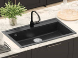 Sink Black 795 x 505 mm Granite 42028388