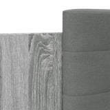 Bed Frame Grey sonoma Engineered wood 120 x 200 cm Bed Frame 3210022