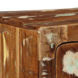 Wall-mounted TV Cabinet 100x32x25 cm Solid Wood Reclaimed 4104528