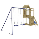 Outdoor Playset Impregnated Wood Pine 3155896