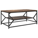 Coffee Table Smoked Oak 90 x 50 x 40 cm 868233
