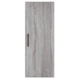 Highboard Grey Sonoma 34.5x34x180 cm Engineered Wood 3198815