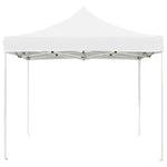 Professional Folding Party Tent Aluminium 2x2 m White 48929