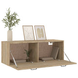 Wall Cabinet Sonoma Oak 100x36.5x35 cm Engineered Wood 812954