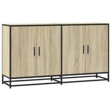 Sideboard Sonoma Oak 134x35x76 cm Engineered Wood 3300816