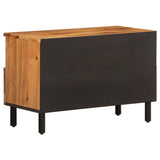 TV Cabinet 70x33x46 cm Solid Wood Acacia 356856