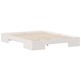 Bed Frame White 160 x 200 cm 873023