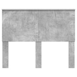 Headboard with Headboard Concrete Grey 135 cm Engineered wood 887773