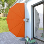 Collapsible Terrace Side Awning Terracotta 200 cm 44580