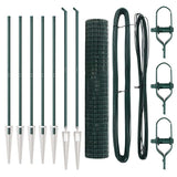 Welded Wire Fence with Spikes 10 x 1.6 m 3350575