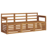 Sofa Sets 3 pcs Natural Solid Acacia Wood 3374274