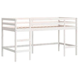 Kids' Loft Bed with Tunnel without Mattress Blue 80x200cm 3206986