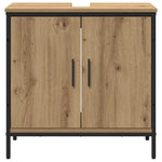Bathroom Furniture Set with Storage 2 pcs Brown 60 x 30 x 60 cm 3334323