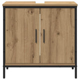 Bathroom Furniture Set with Storage 2 pcs Brown 60 x 30 x 60 cm 3334323