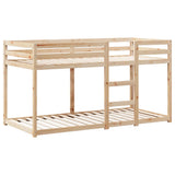 Bunk Bed without Mattress 90x190 cm Single Solid Wood Pine 3282047