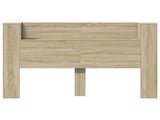 Headboard Cabinet with LED Sonoma 160 x 16.5 x 103.5 cm 8006542