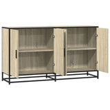 Sideboard Sonoma Oak 134x35x76 cm Engineered Wood 3300816