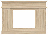Fireplace Surround Sonoma Oak 102 x 26 x 100 cm Engineered Wood 8006644