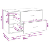 Bathroom Furniture Set 2 pcs White Engineered Wood 3403936