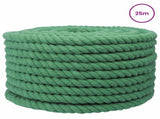 Rope Green 2.4 x 2.4 x 2500 cm Cotton 42011974