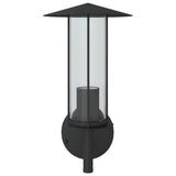 Outdoor Wall Lights 2pcs Black Stainless Steel 4006247
