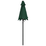 Garden Parasol Green 200x224 cm Aluminium 47205