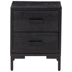 Bedside Cabinets 2 pcs Black 36x30x45 cm Solid Wood Pine 3120339
