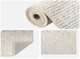 Rug Cream 100 x 200 cm 100% Polyester 3 mm Washable 42041621