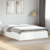 Bed Frame without Mattress White 150x200 cm 3281007