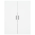 Highboard White 69.5x34x180 cm Engineered Wood 3195915