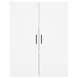 Highboard White 69.5x34x180 cm Engineered Wood 3195915