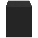 TV Cabinet with LED Black 140 x 34 x 40 cm Engineered Wood 3418706