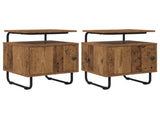 Bedside Cabinet 2 pcs Old Wood 40 x 36.5 x 50 cm 8007644
