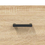 Highboard Sonoma Oak 69.5x34x180 cm Engineered Wood 3199876