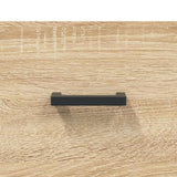 Highboard Sonoma Oak 69.5x34x180 cm Engineered Wood 3199876