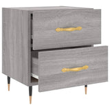 Bedside Cabinets 2 pcs Grey Sonoma 40x35x47.5 cm Engineered Wood 827273