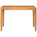 Dining Table Brown 110 x 55 x 76 cm Solid Acacia Wood 42003314