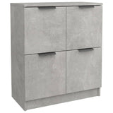 Sideboards 2 pcs Concrete Grey 60x30x70 cm Engineered Wood 3115807