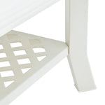 Coffee Table White 90x60x46 cm Plastic 48793
