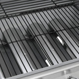 Gas Barbecue Grill 41 Cooking Zone Silver Stainless Steel 310109