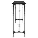 Console Table Black oak 200 x 29 x 75 cm 871342