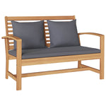 Garden Sofa Set Natural Solid teak wood 3356860