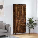 Highboard Smoked Oak 69.5x34x180 cm Engineered Wood 3200022