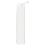 Bathroom Mirror Cabinet White 80 x 14.5 x 70 cm Engineered wood 889111