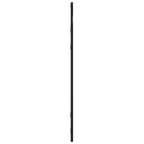 Wall Mirror Black 30x60 cm Arch Iron 358624