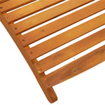Sun lounger 3 pcs Brown 40 x 40 x 40cm Solid Acacia wood 4107094